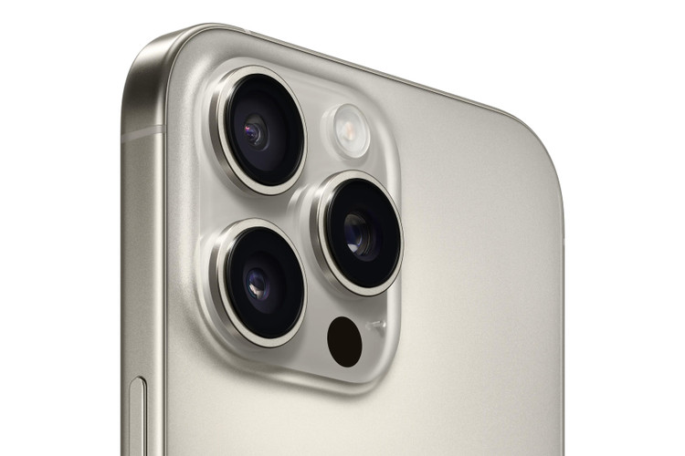 دوربین آیفون 16 پرو مکس رنگ خاکستری