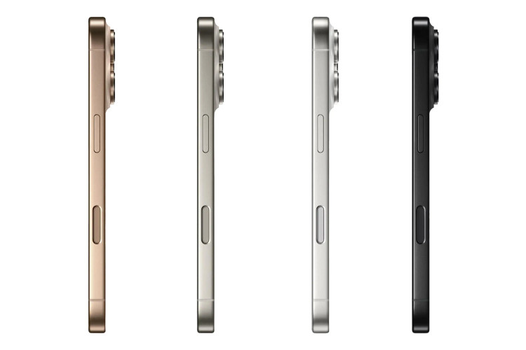 نمای فریم آیفون 16 پرو