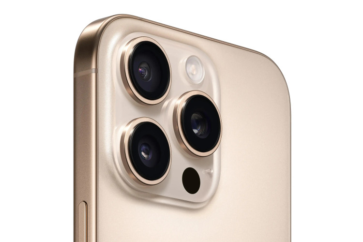 چینش دوربین آیفون 16پرو رنگ بژ