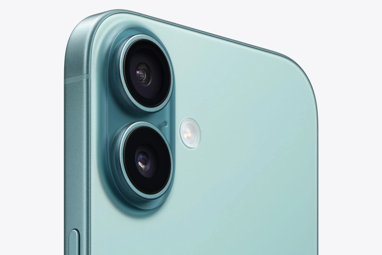 چینش دوربین های آیفون 16 ch رنگ سبز