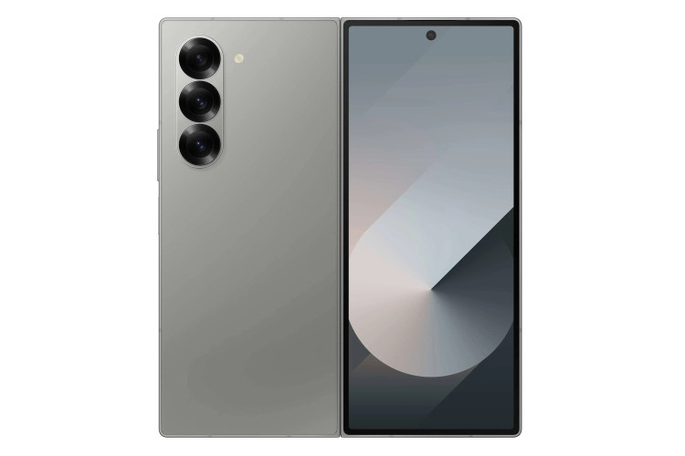 گوشی زد فولد 6 سامسونگ پنل پشتی رنگ خاکستری