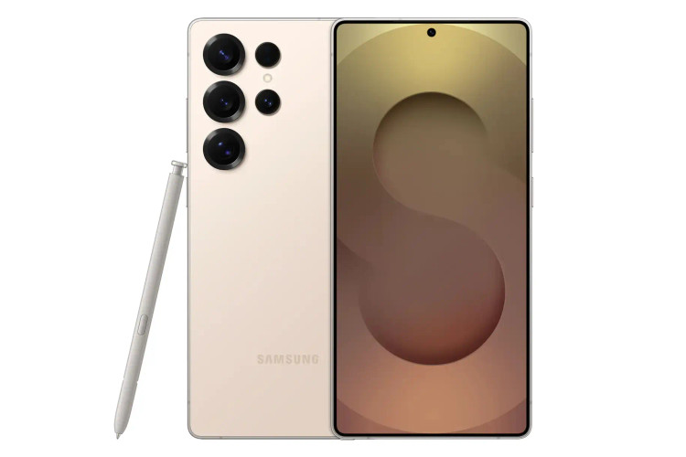 گوشی گلکسی اس 25 اولترا سامسونگ رنگ طلایی