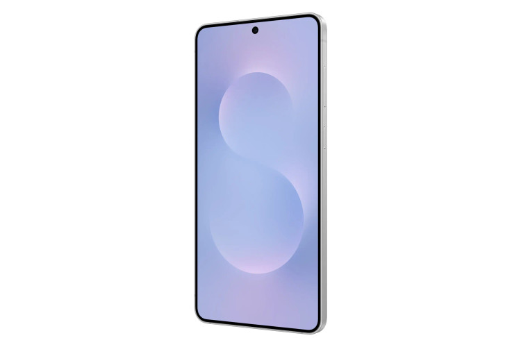 گوشی گلکسی اس 25 اج سامسونگ رنگ آبی روشن نمایشگر