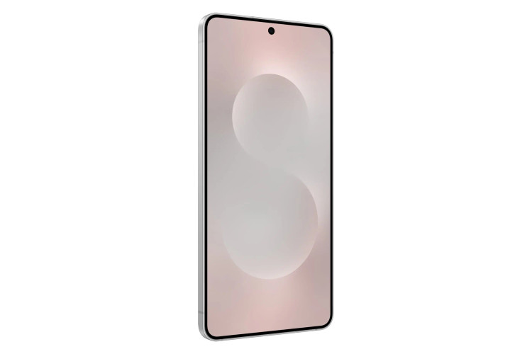 گوشی گلکسی اس 25 اج سامسونگ رنگ نقره ای نمایشگر