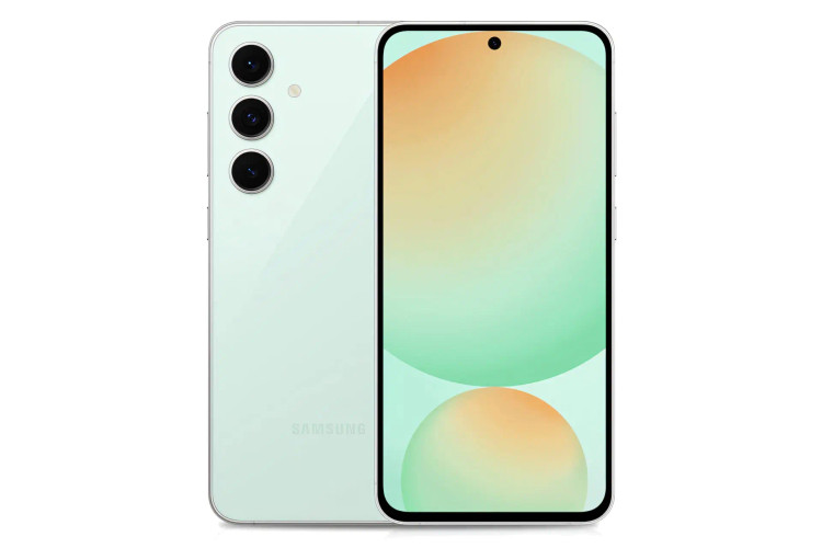 گوشی اس 24 اف ای سامسونگ رنگ سبز روشن