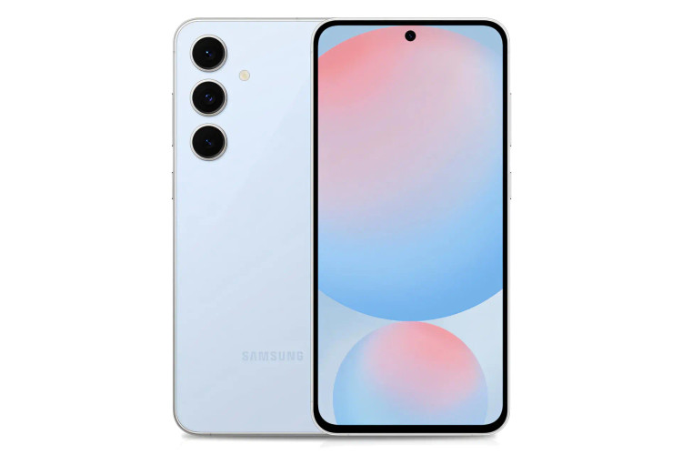 گوشی اس 24 اف ای سامسونگ رنگ آبی روشن