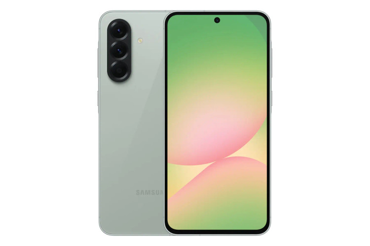 گوشی گلکسی A56 سامسونگ رنگ خاکستری روشن